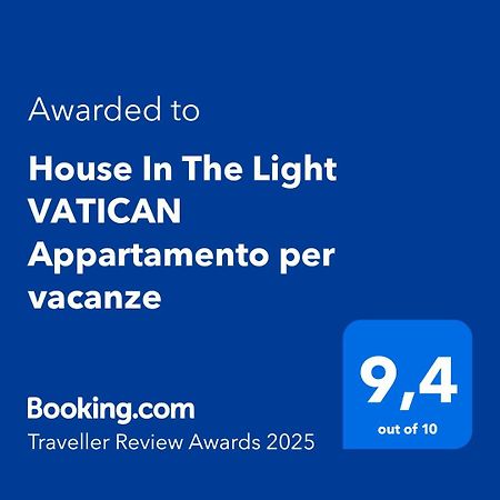 House In The Light Vatican Appartamento Per Vacanze Řím Exteriér fotografie